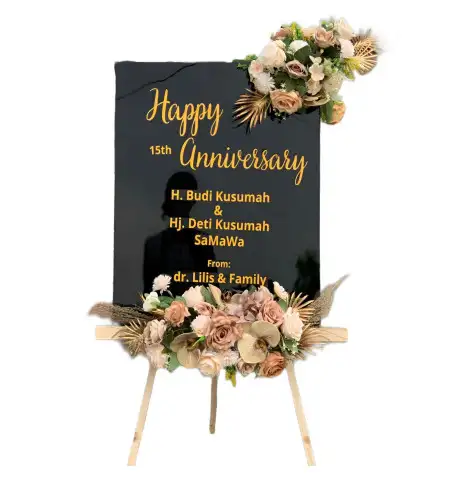 Papan Bunga Akrilik Wonomlati